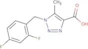 1-[(2,4-Difluorophenyl)methyl]-5-methyl-1H-1,2,3-triazole-4-carboxylic acid