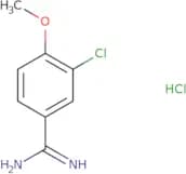 3-Chloro-4-methoxybenzene-1-carboximidamide hydrochloride