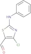4-Chloro-2-(phenylamino)-1,3-thiazole-5-carbaldehyde