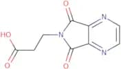 3-{5,7-Dioxo-5H,6H,7H-pyrrolo[3,4-b]pyrazin-6-yl}propanoic acid