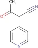 3-Oxo-2-(pyridin-4-yl)butanenitrile