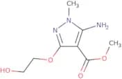 Methyl 5-amino-3-(2-hydroxyethoxy)-1-methyl-1H-pyrazole-4-carboxylate