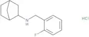 N-[(2-Fluorophenyl)methyl]bicyclo[2.2.1]heptan-2-amine hydrochloride