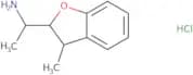 1-(3-Methyl-2,3-dihydro-1-benzofuran-2-yl)ethan-1-amine hydrochloride
