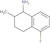 5-Fluoro-2-methyl-1,2,3,4-tetrahydronaphthalen-1-amine