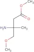 Methyl 3-amino-4-methoxy-3-methylbutanoate