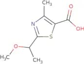 2-(1-Methoxyethyl)-4-methyl-1,3-thiazole-5-carboxylic acid