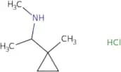 Methyl[1-(1-methylcyclopropyl)ethyl]amine hydrochloride