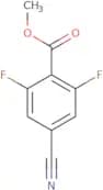 Methyl 4-cyano-2,6-difluorobenzoate