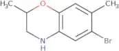 6-Bromo-2,7-dimethyl-3,4-dihydro-2H-1,4-benzoxazine