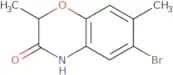 6-Bromo-2,7-dimethyl-3,4-dihydro-2H-1,4-benzoxazin-3-one