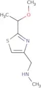 {[2-(1-Methoxyethyl)-1,3-thiazol-4-yl]methyl}(methyl)amine