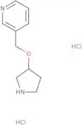3-[(Pyrrolidin-3-yloxy)methyl]pyridine dihydrochloride
