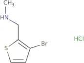 [(3-Bromothiophen-2-yl)methyl](methyl)amine hydrochloride