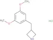 3-[(3,5-Dimethoxyphenyl)methyl]azetidine hydrochloride