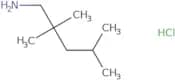 2,2,4-Trimethylpentan-1-amine hydrochloride
