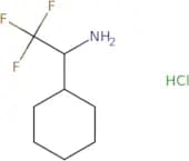 1-Cyclohexyl-2,2,2-trifluoroethan-1-amine hydrochloride