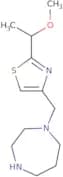 1-{[2-(1-Methoxyethyl)-1,3-thiazol-4-yl]methyl}-1,4-diazepane