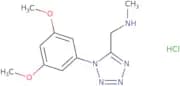 {[1-(3,5-Dimethoxyphenyl)-1H-1,2,3,4-tetrazol-5-yl]methyl}(methyl)amine hydrochloride