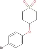 4-​(4-​Bromophenoxy)​tetrahydro-2H-​thiopyran 1,​1-​dioxide