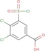 3,4-Dichloro-5-(chlorosulfonyl)benzoic acid