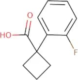 1-(2-Fluorophenyl)cyclobutane-1-carboxylic acid