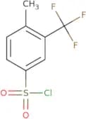 4-Methyl-3-(trifluoromethyl)benzene-1-sulfonyl chloride