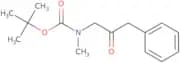 tert-Butyl N-methyl-N-(2-oxo-3-phenylpropyl)carbamate