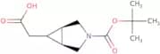2-((1R,5S,6s)-3-(tert-Butoxycarbonyl)-3-azabicyclo[3.1.0]hexan-6-yl)acetic acid