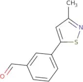 3-(3-Methyl-1,2-thiazol-5-yl)benzaldehyde
