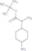 rac-tert-Butyl N-methyl-N-[(1S,4S)-4-aminocyclohexyl]carbamate