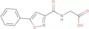 2-[(5-Phenyl-1,2-oxazol-3-yl)formamido]acetic acid
