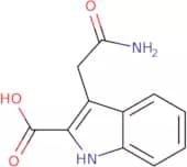 3-(Carbamoylmethyl)-1H-indole-2-carboxylic acid
