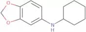 N-Cyclohexyl-1,3-dioxaindan-5-amine
