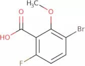 3-Bromo-6-fluoro-2-methoxybenzoic acid