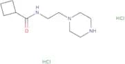 N-(2-Piperazin-1-ylethyl)cyclobutanecarboxamide dihydrochloride