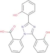 2-[3,5-Bis(2-hydroxyphenyl)-1H-1,2,4-triazol-1-yl]benzoic acid