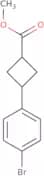 Methyl 3-(4-bromophenyl)cyclobutane-1-carboxylate
