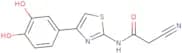 2-Cyano-N-[4-(3,4-dihydroxyphenyl)-1,3-thiazol-2-yl]acetamide