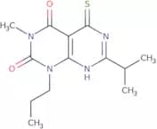 3-Methyl-7-(propan-2-yl)-1-propyl-5-sulfanyl-1H,2H,3H,4H-[1,3]diazino[4,5-d]pyrimidine-2,4-dione