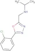N-{[5-(2-Chlorophenyl)-1,3,4-oxadiazol-2-yl]methyl}-N-isopropylamine