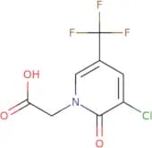 2-[3-Chloro-2-oxo-5-(trifluoromethyl)-1,2-dihydropyridin-1-yl]acetic acid