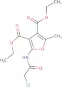 3,4-Diethyl 2-(2-chloroacetamido)-5-methylfuran-3,4-dicarboxylate