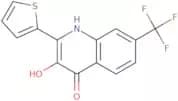 3-Hydroxy-2-(thiophen-2-yl)-7-(trifluoromethyl)-1,4-dihydroquinolin-4-one