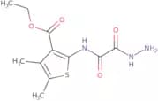 Ethyl 2-[(hydrazinecarbonyl)formamido]-4,5-dimethylthiophene-3-carboxylate