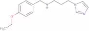 [(4-Ethoxyphenyl)methyl][3-(1H-imidazol-1-yl)propyl]amine