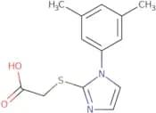 2-{[1-(3,5-Dimethylphenyl)-1H-imidazol-2-yl]sulfanyl}acetic acid