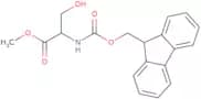 Methyl 2-{[(9H-fluoren-9-ylmethoxy)carbonyl]amino}-3-hydroxypropanoate