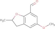 5-Methoxy-2-methyl-2,3-dihydro-1-benzofuran-7-carbaldehyde