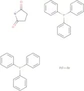 Trans-bromo(N-succinimidyl)bis(triphenylphosphine)palladium(II)